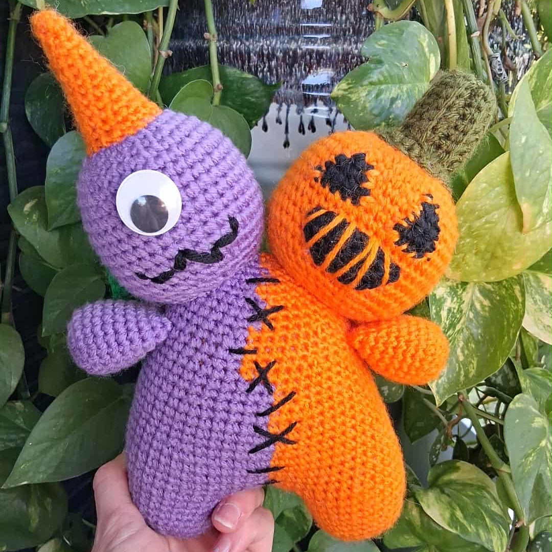 Terrible Twos - Purple People eater X Jackolantern