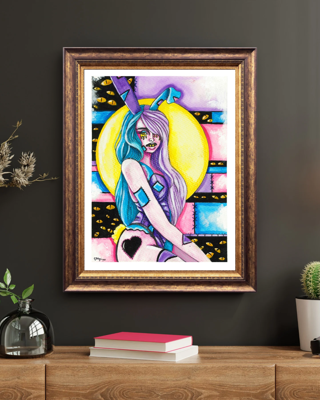 “Bad Bunny” 8x10 Art Print