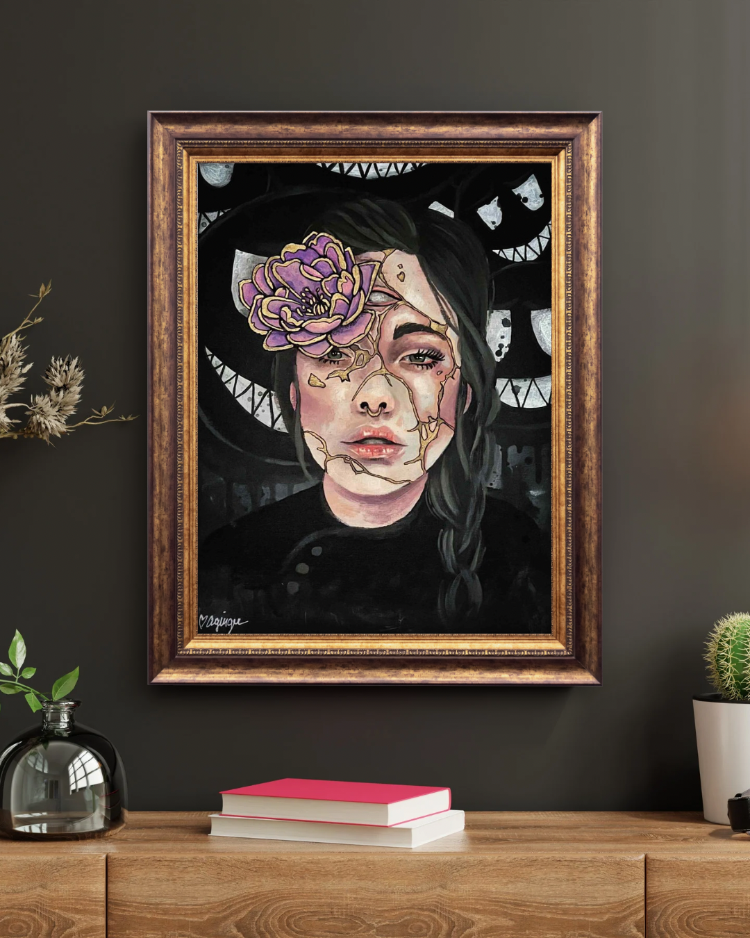 Kintsugi Bloom 8x10 Limited Edition Art Print