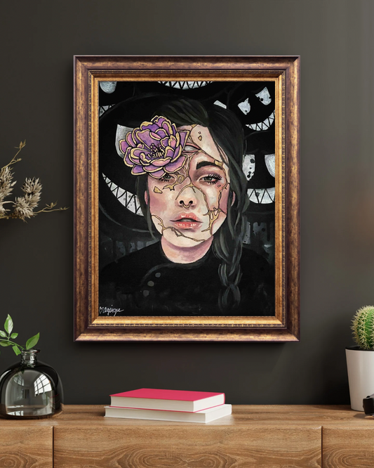 Kintsugi Bloom 8x10 Limited Edition Art Print