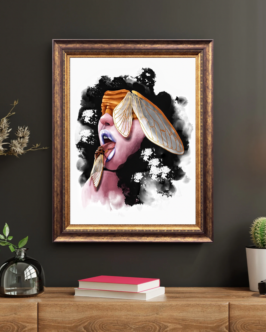 "Silent Scream" 8x10 Art Print