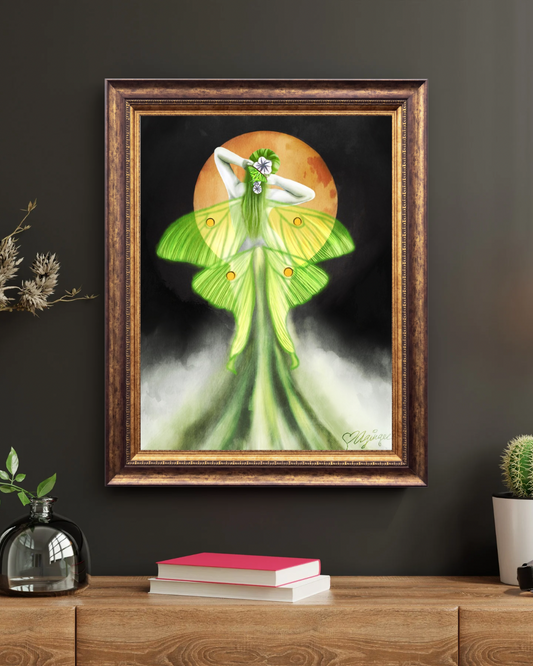 “Luna Moon” 8x10 Art Print