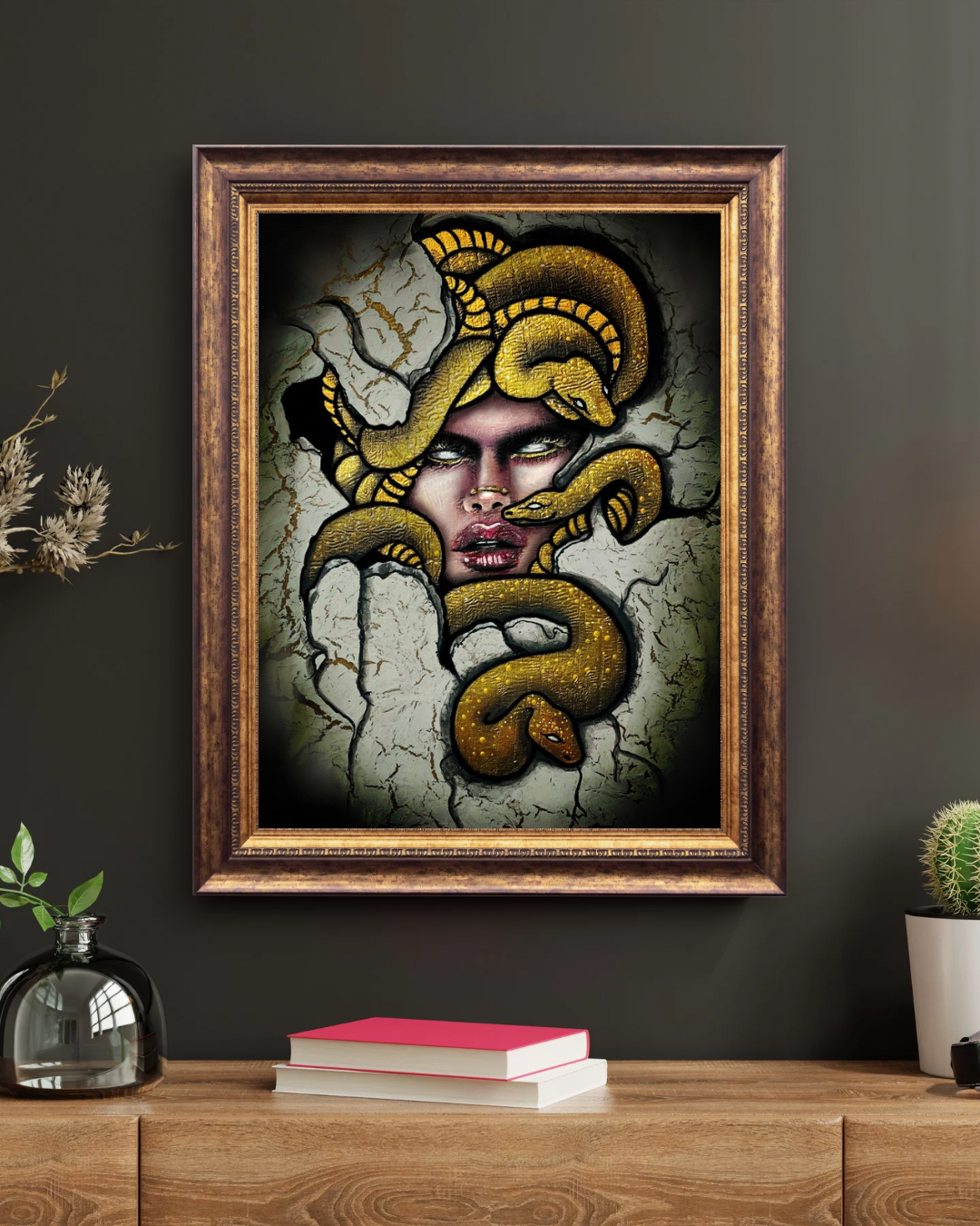 "Medusa's Philosophy" 8x10 Limited Edition Art Print