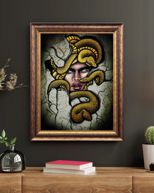 "Medusa's Philosophy" 8x10 Limited Edition Art Print