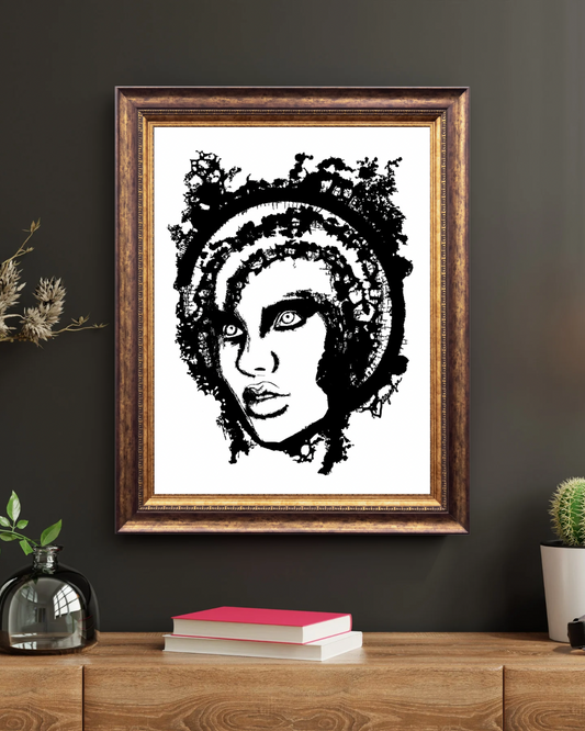 "Shadow Reader" 8x10 Art Print